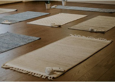 Handmade Cotton Mysore Yoga Mat – Ananda Hum