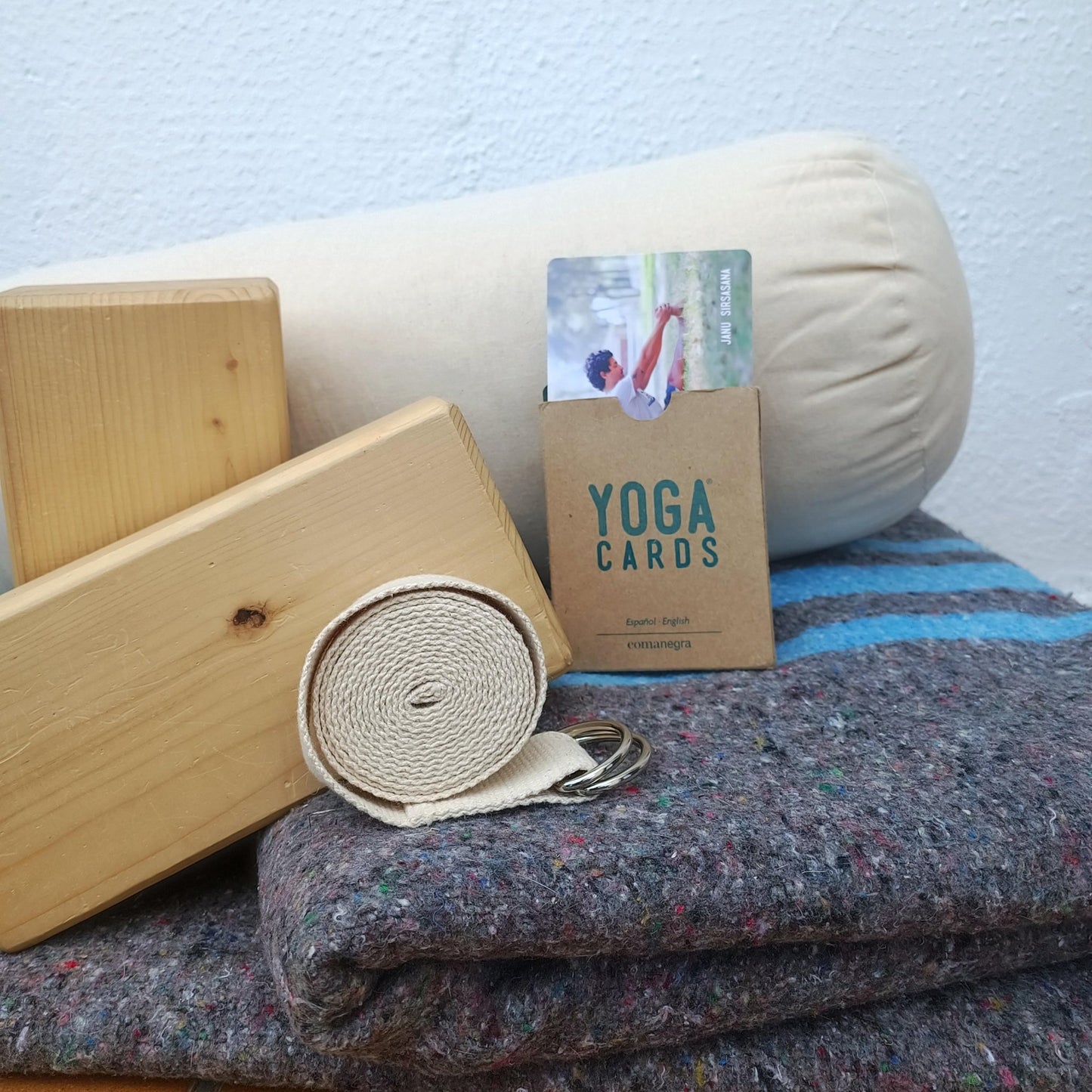 yoga props set
