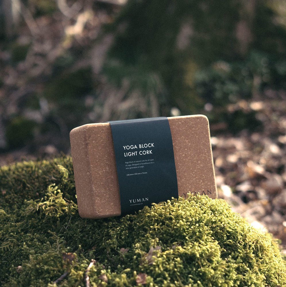 large yoga block cork