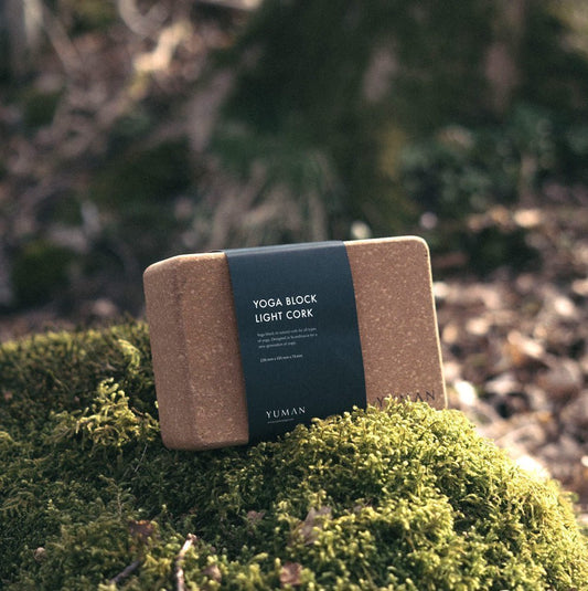 large yoga block cork
