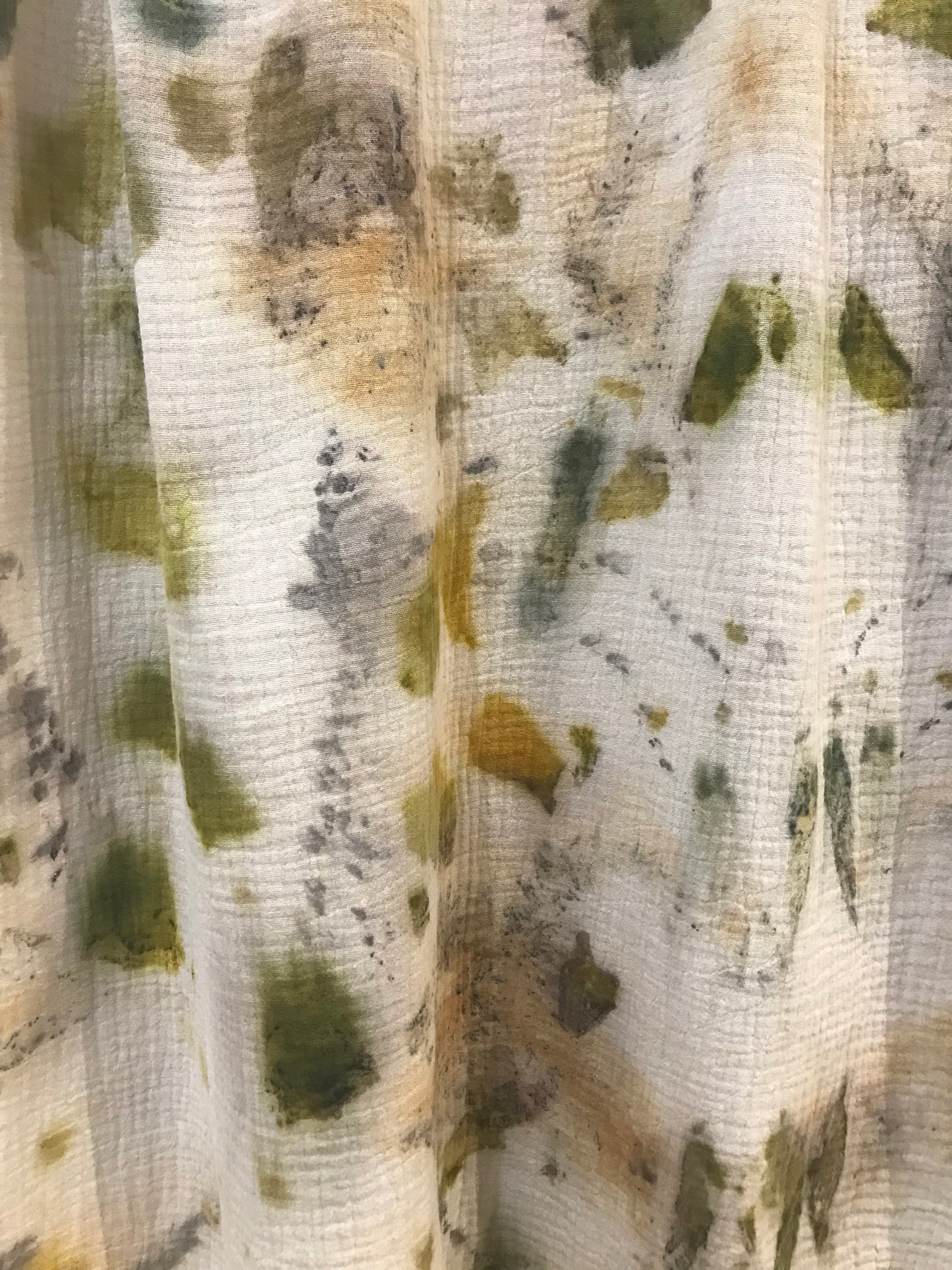 Botanical Dye Shawl - Organic Cotton