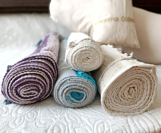 natural yoga accessories
