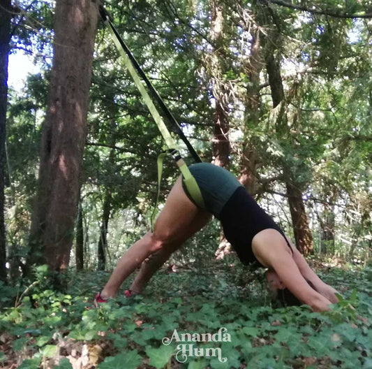 yoga on the rope