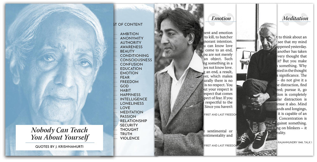 Download Your Krishnamurti Quotes Booklet for Free!