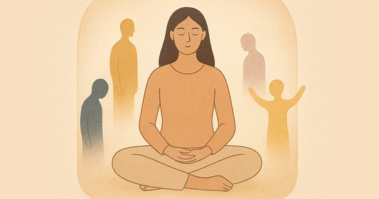 how to create inner peace image for blog post