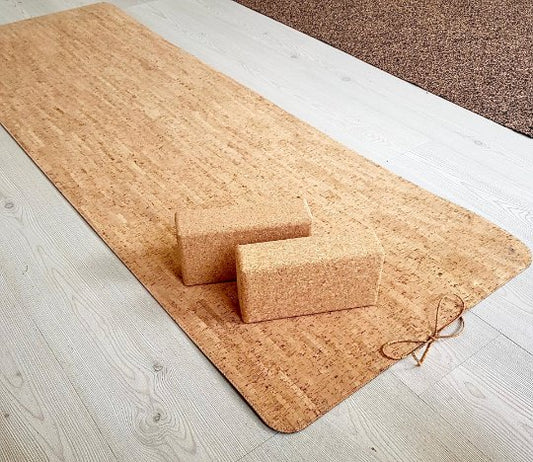 Cork Yoga Accessories: Vegan Organic Alternative