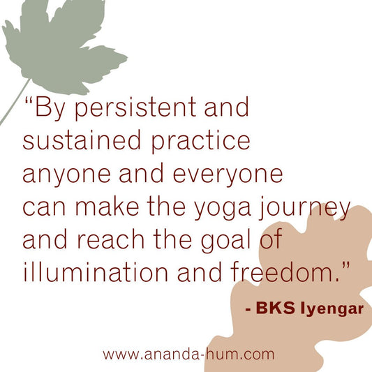 The Systematic Approach of Iyengar Yoga: Exploring Different Aspects of Practice Throughout the Month