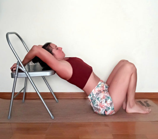 Shoulders Mobility with a Yoga Chair