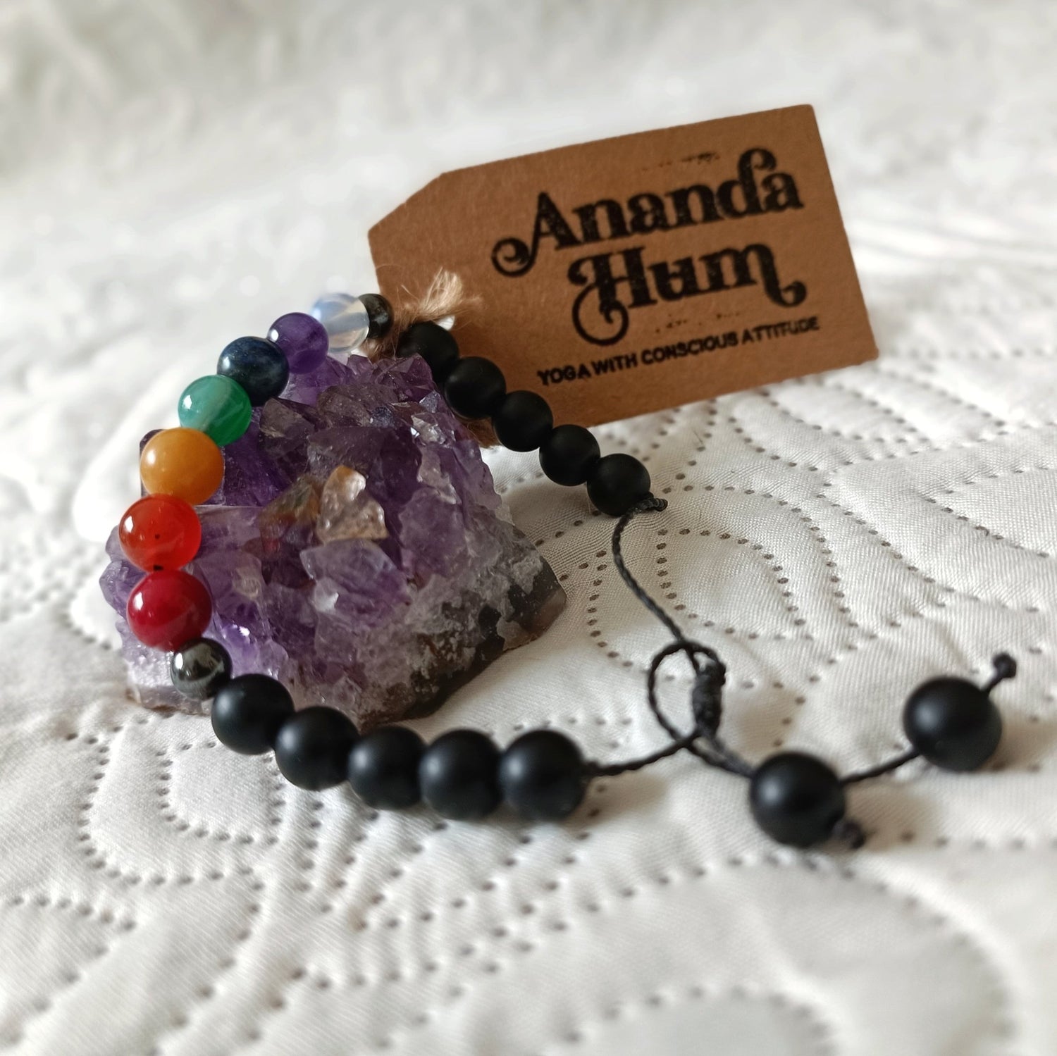 7 chakras gemstones bracelet