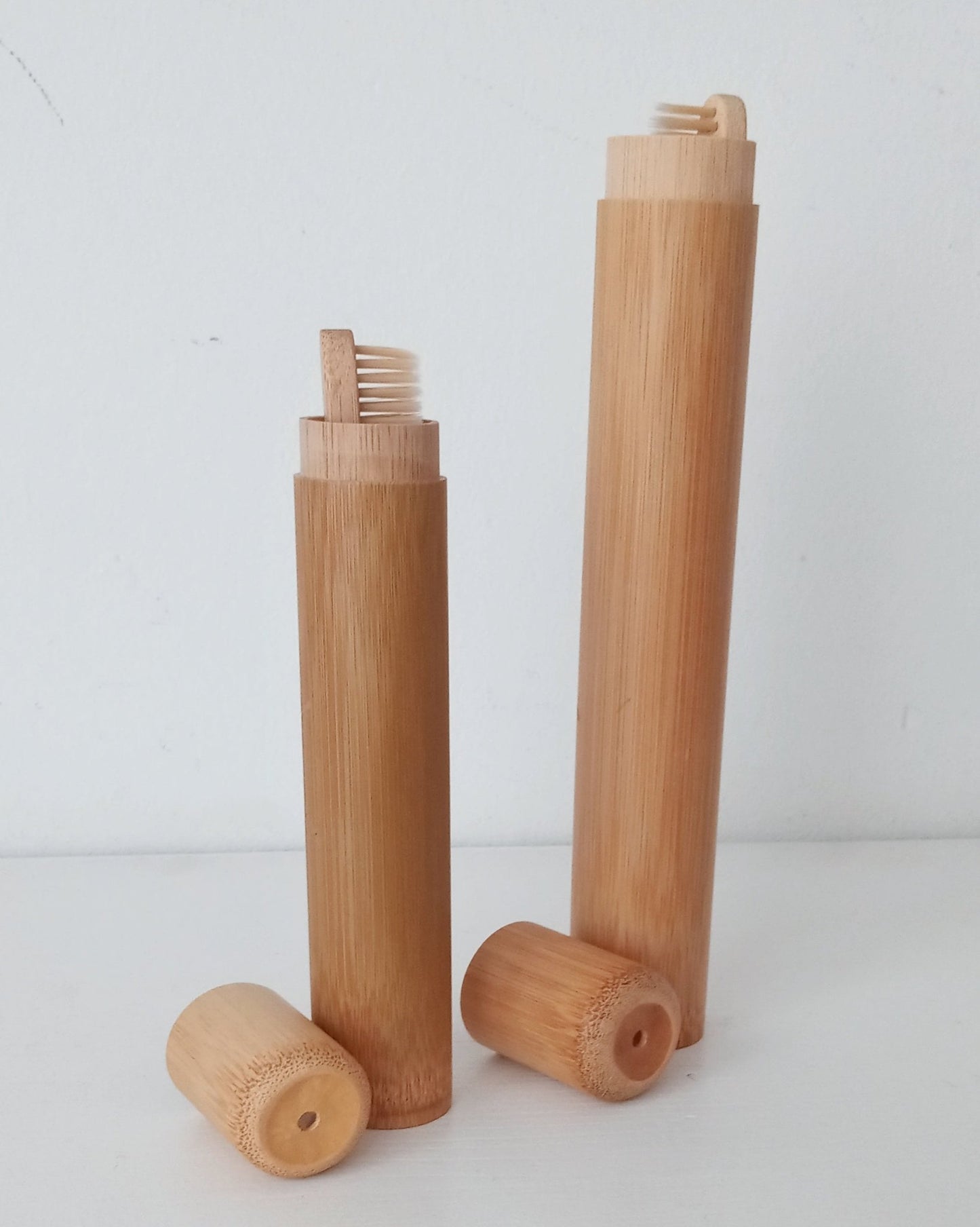 bamboo toothbrush cases adult and kid