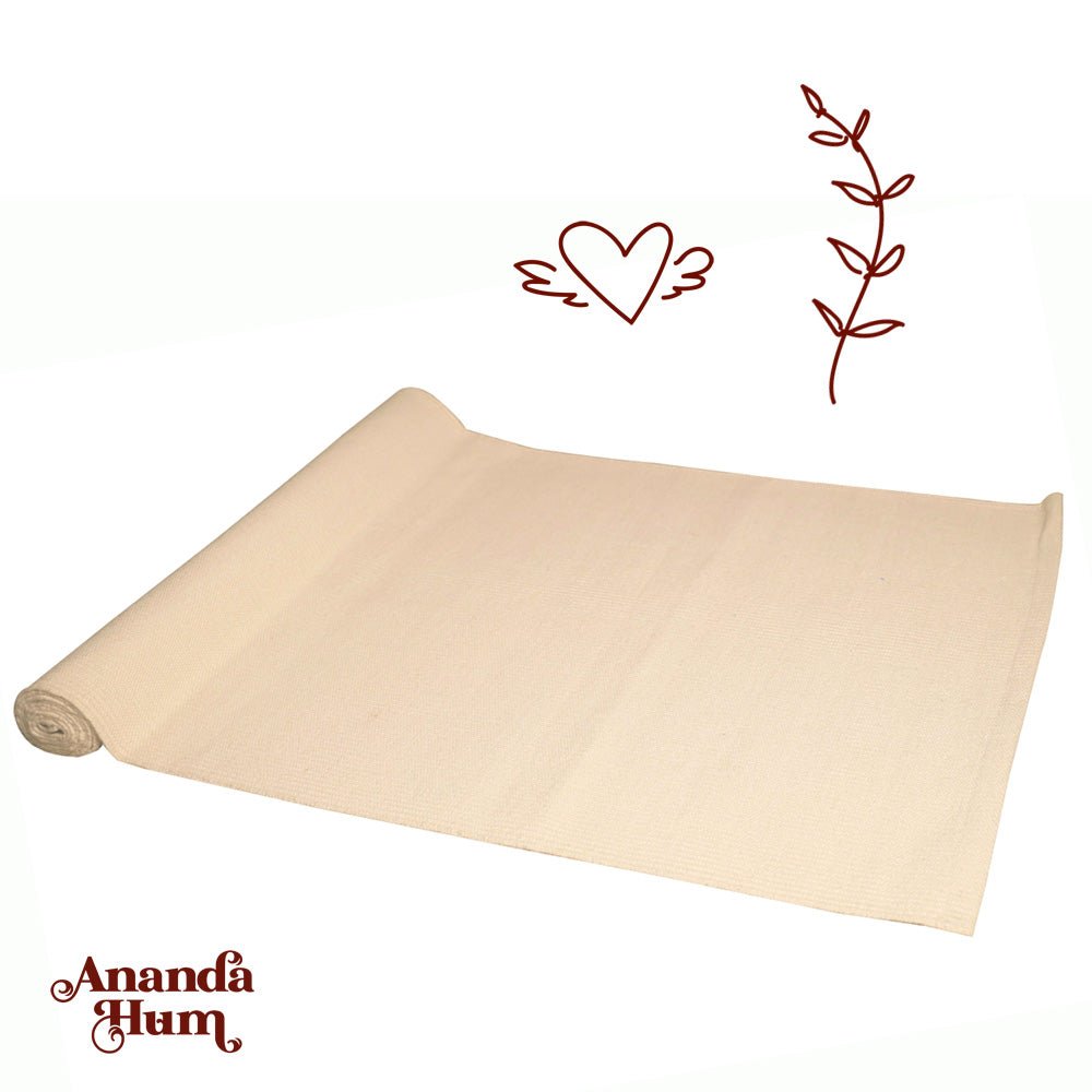 cotton rug yoga biodegradable