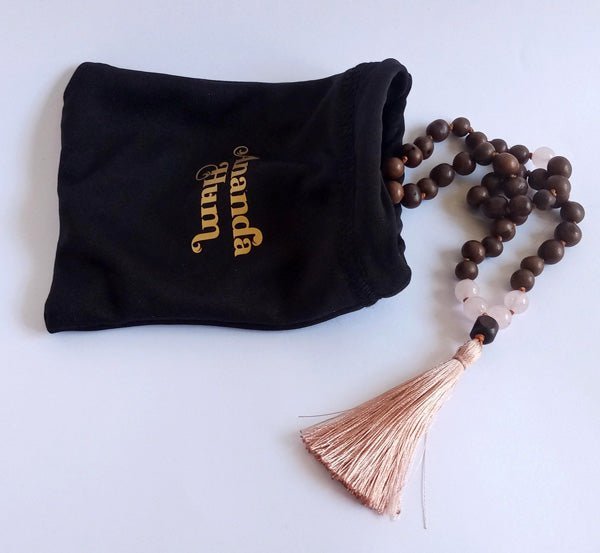 japa mala with bag