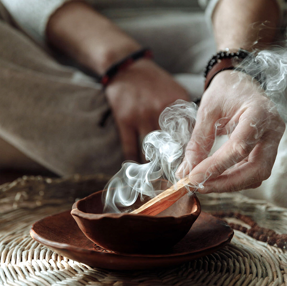 Ensemble rituel de guérison avec cristal brut d'améthyste - Améliorez votre énergie de guérison