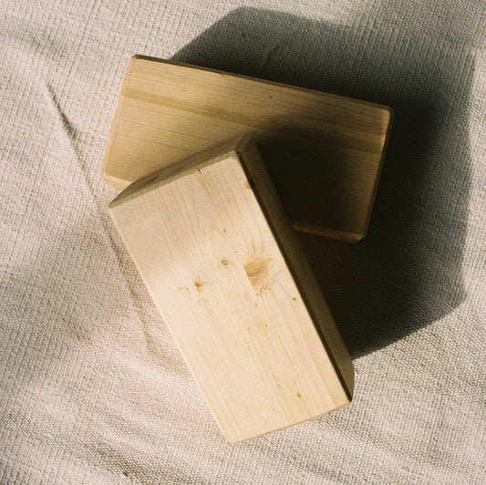 bloques de yoga iyengar madera