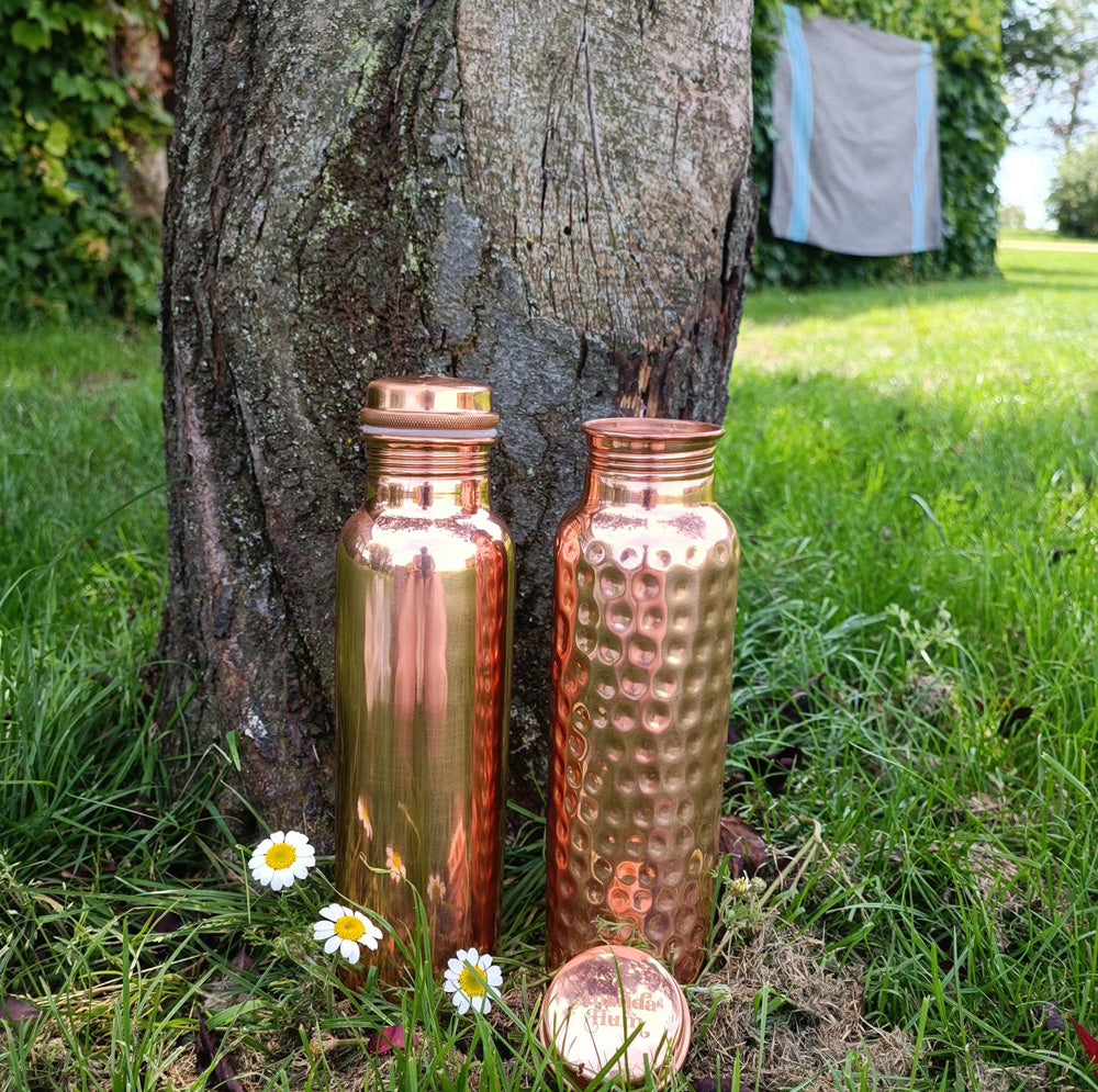 yoga copper bottles