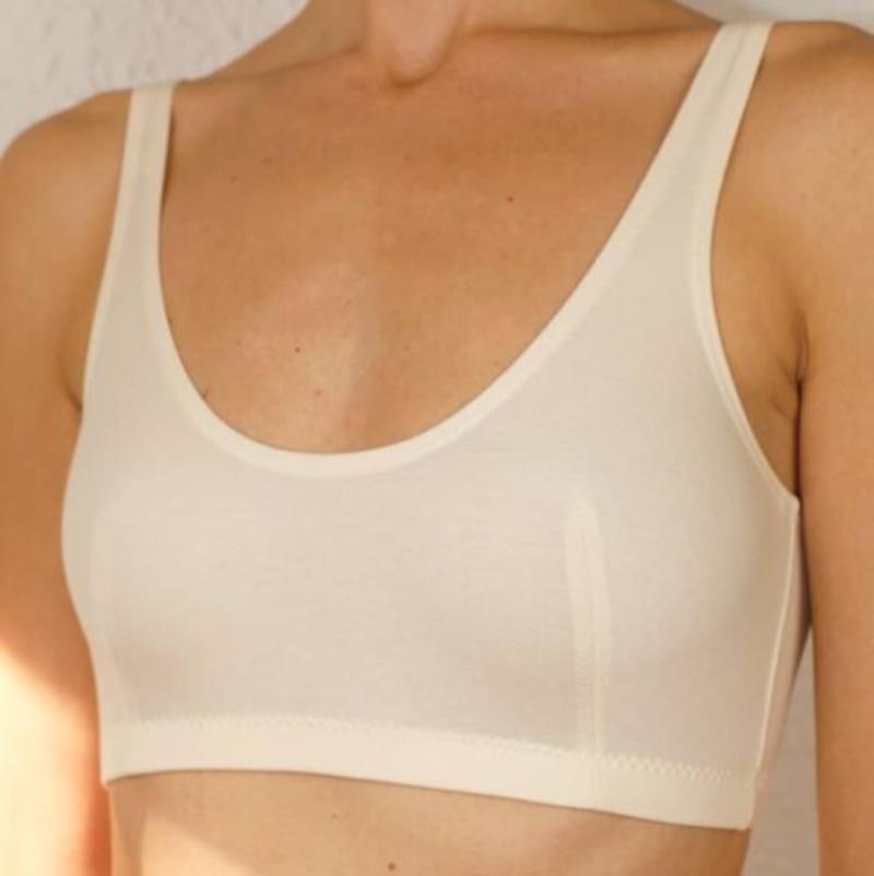 yoga bra organic cotton