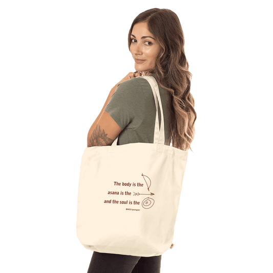 yoga tote bag