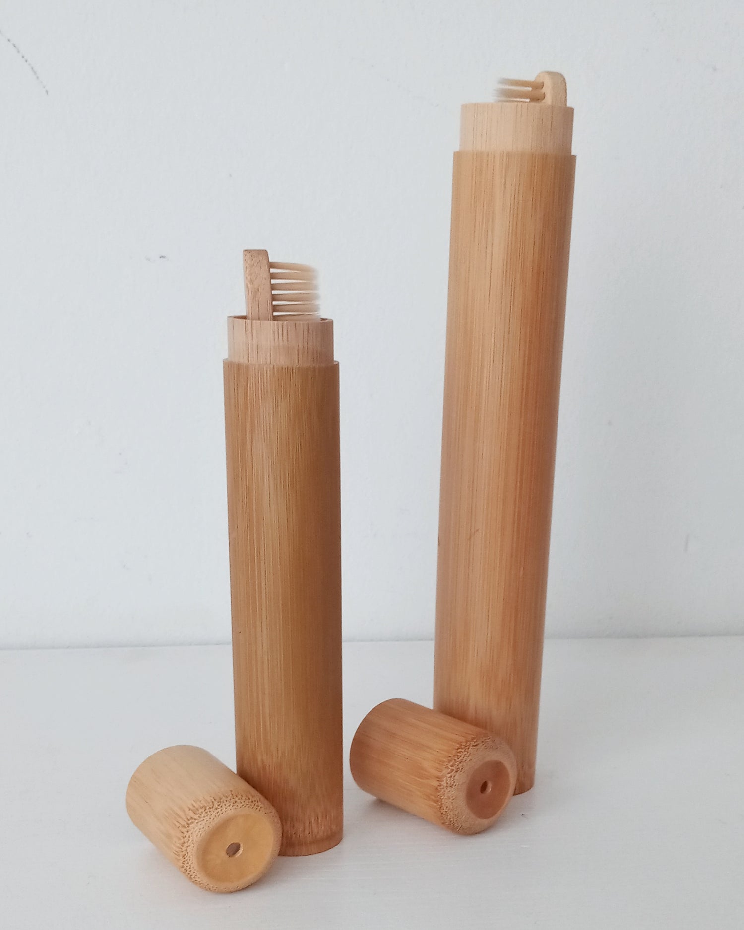 bamboo toothbrush cases adult and kid