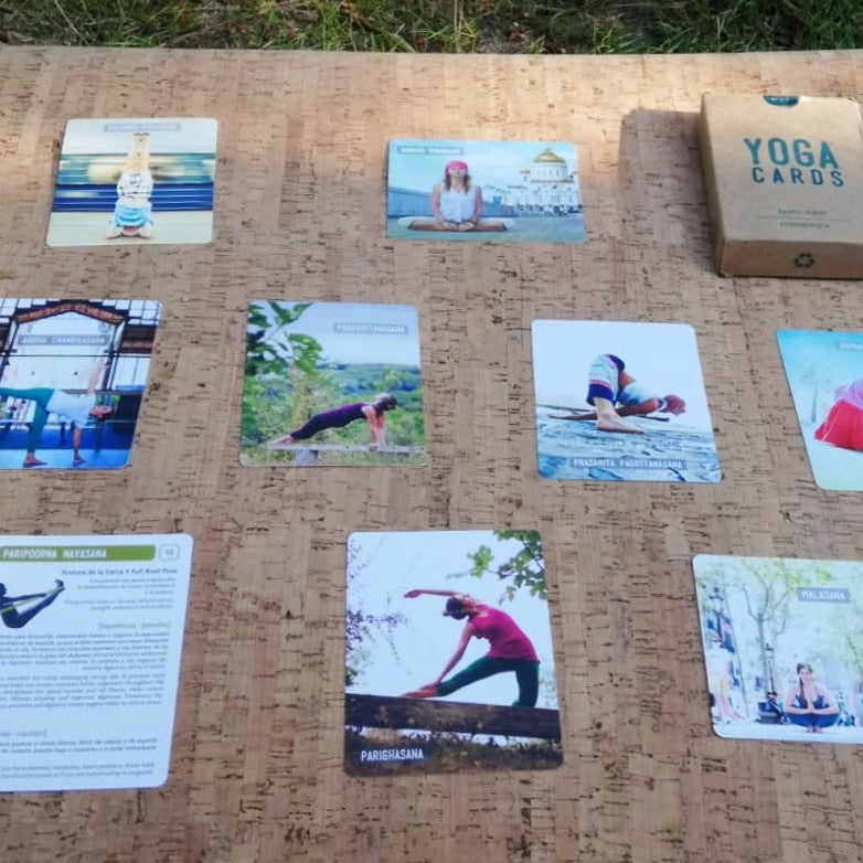 build yoga sequence with yoga cards