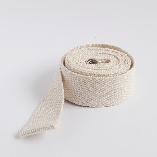 organic cotton yoga strap