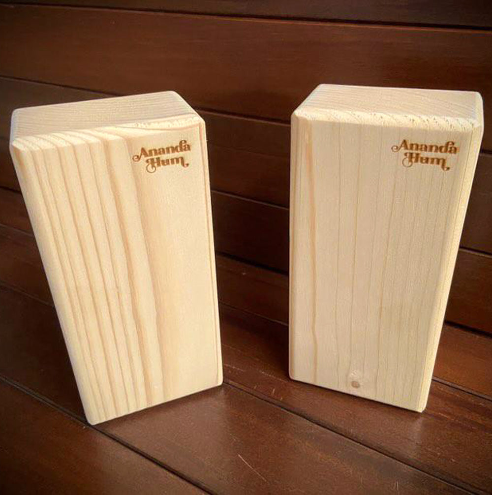 iyengar yoga wood blocks