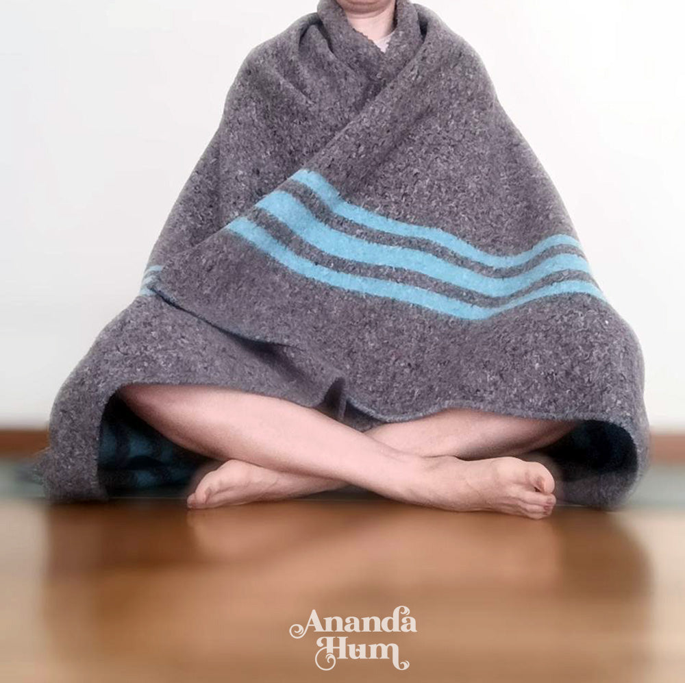 recycled yoga blanket soft