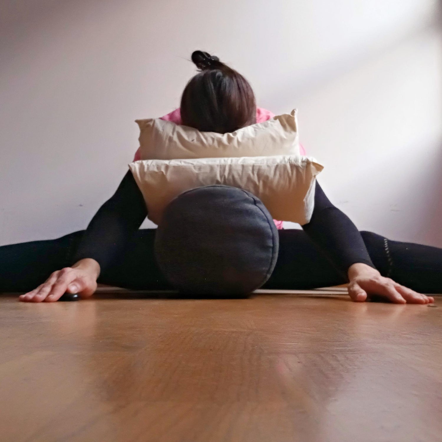 soft pillow for restorative yoga