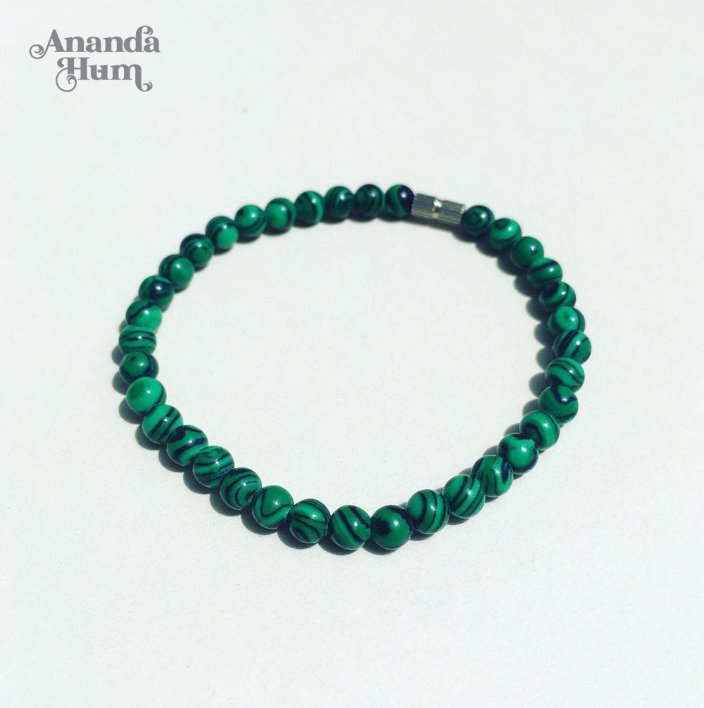 malachite bracelet green
