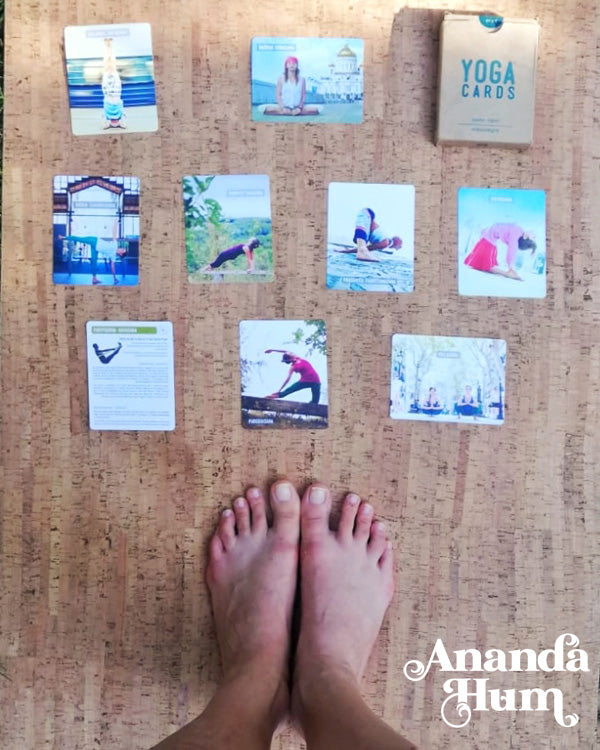 yoga sequencing with cards